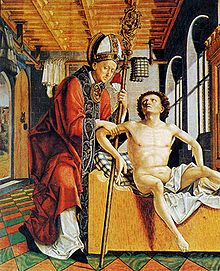 sv.Augustin ošetřuje vězně