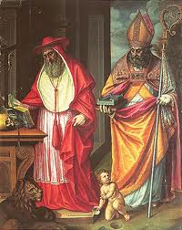 sv.Jeroným a sv.Augustin