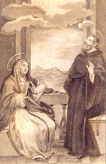 Augustin a Monika - vytržení v Ostii
